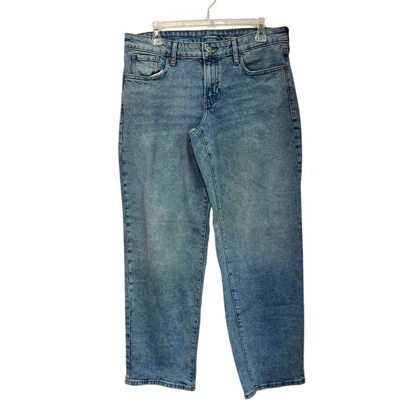 Old Navy O.G. Loose Jeans Blue Low Rise Relaxed Fit Size 12 - Picture 1 of 7